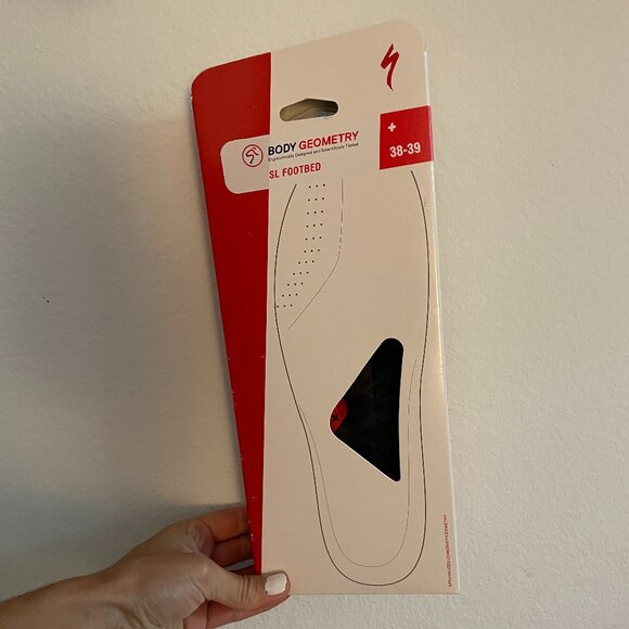 Specialized Body Geometry SL Footbed Red+ 38-39 - Picture 2 of 5